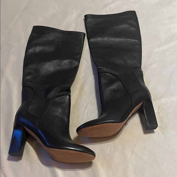 Diane Von Furstenberg Shoes - Diane Von Furstenberg Black leather Heeled Boots